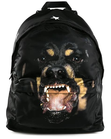 givenchy rottweiler print backpack|Givenchy rottweiler bag for sale.